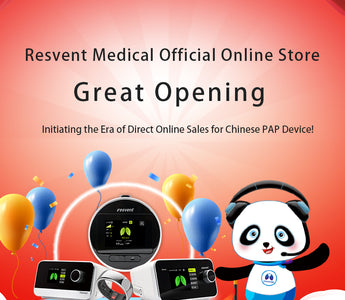 Resvent Medical Official Online Store launched, Initiating the Era of Direct Online Sales for Chinese PAP Device!