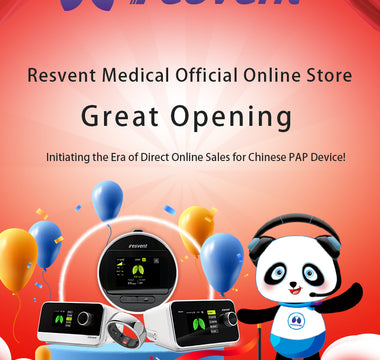 Resvent Medical Official Online Store launched, Initiating the Era of Direct Online Sales for Chinese PAP Device!